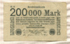 200000 марок. Германия 1923г