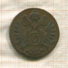 3 крейцера. Австрия 1800г