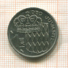 1 франк. Монако 1968г