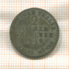 2 гроша. Гессен 1842г