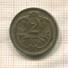 2 геллера. Австрия 1894г