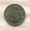 10 тебе. Ботсвана. F.A.O. 1976г