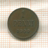 1 пенни 1900г
