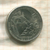 1/4 доллара. США 2015г