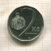 2 кроны. Чехия 2019г