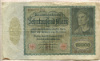 10000 марок. Германия 1922г