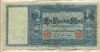 100 марок. Германия 1910г