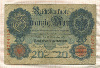 20 марок. Германия 1909г