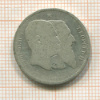 1 франк. Бельгия 1880г