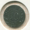 Нотгельд. 10 пфеннигов. Германия. Зиген