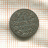 1 крейцер. Бавария 1871г