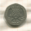 20 пенсов. Великобритания 1983г