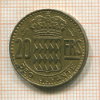20 франков. Монако 1951г