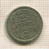 25 центов. Нидерланды 1925г