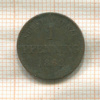 1 пфеннинг. Бавария 1862г