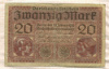 20 марок. Германия 1918г