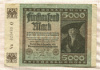 5000 марок. Германия 1922г