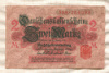 2 марки. Германия 1914г