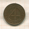 4 пфеннига. Германия 1932г