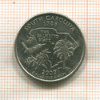 1/4 доллара. США 2000г