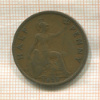 1/2 пенни. Великобритания 1929г
