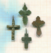Нательные крестики 4 шт.