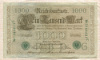 1000 марок. Германия 1910г