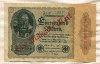 1000000000 марок. Германия 1923г