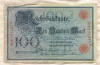 100 марок. Германия 1908г