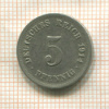 5 пфеннигов. Германия 1914г