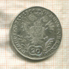 20 крейцеров. Австрия 1806г