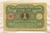 1 марка. Германия 1920г