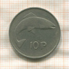 10 пенсов. Ирландия 1978г