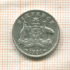 6 пенсов. Австралия 1951г