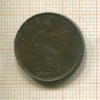 1 фартинг. Великобритания 1927г