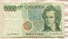 5000 лир. Италия