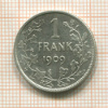 1 франк. Бельгия 1909г