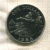 1 доллар. Бермуды 1988г