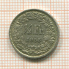 1/2 франка. Швейцария 1958г