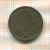 1 крейцер. Венгрия 1891г