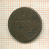 1 пфенниг. Ганновер 1835г
