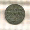 1 шиллинг. Мекленбург-Шверин 1772г