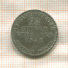 2 1/2 гроша. Пруссия 1842г