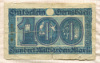 100 марок. Германия