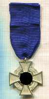 Крест за выслугу. 25 лет. Германия