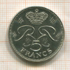 5 франков. Монако 1974г
