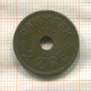 2 эре. Дания 1927г