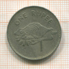 1 рупия. Сейшелы 1982г