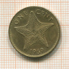 1 цент. Багамские острова 1969г