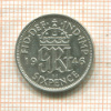 6 пенсов. Великобритания 1946г